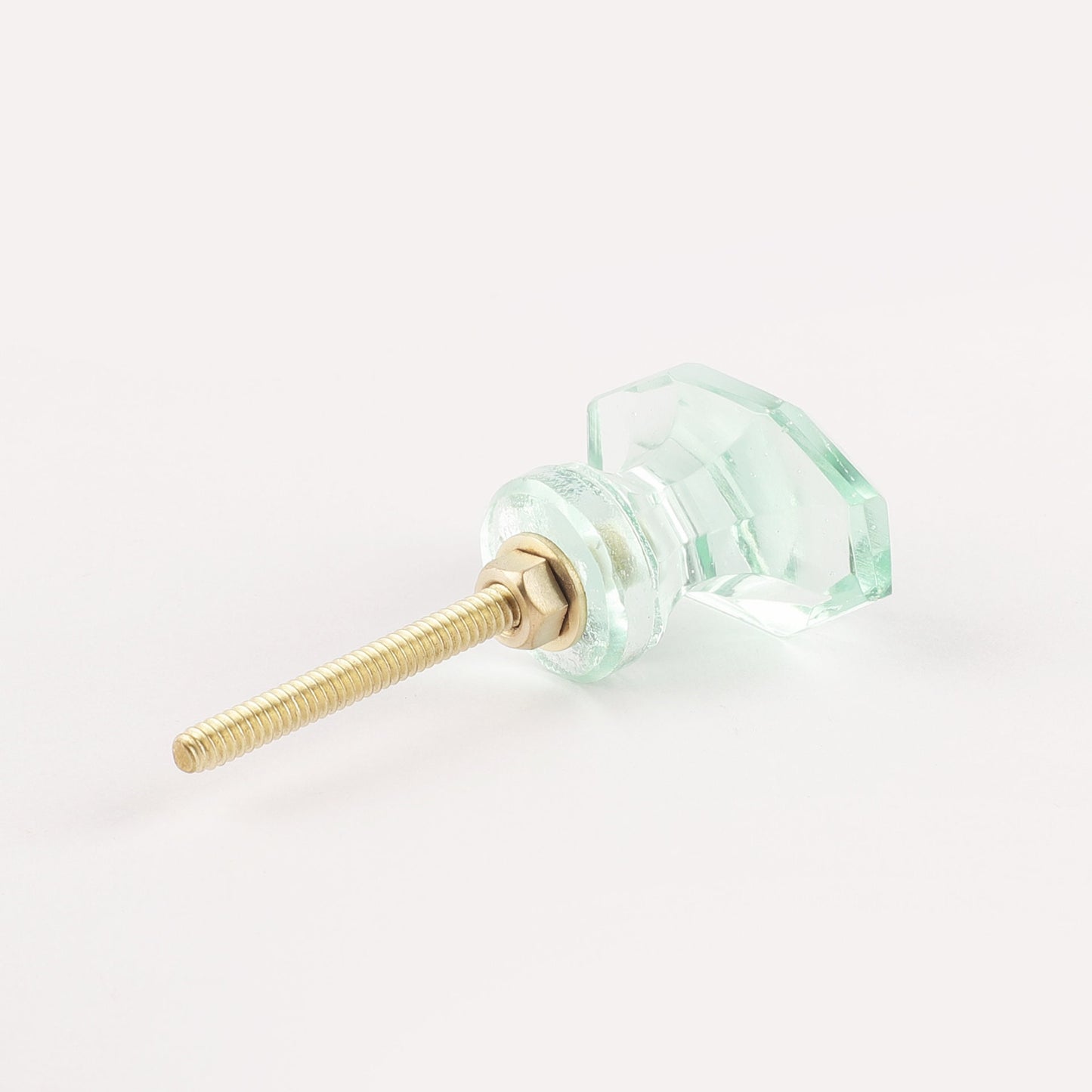 Teal Glass Pull Knobs (G19)