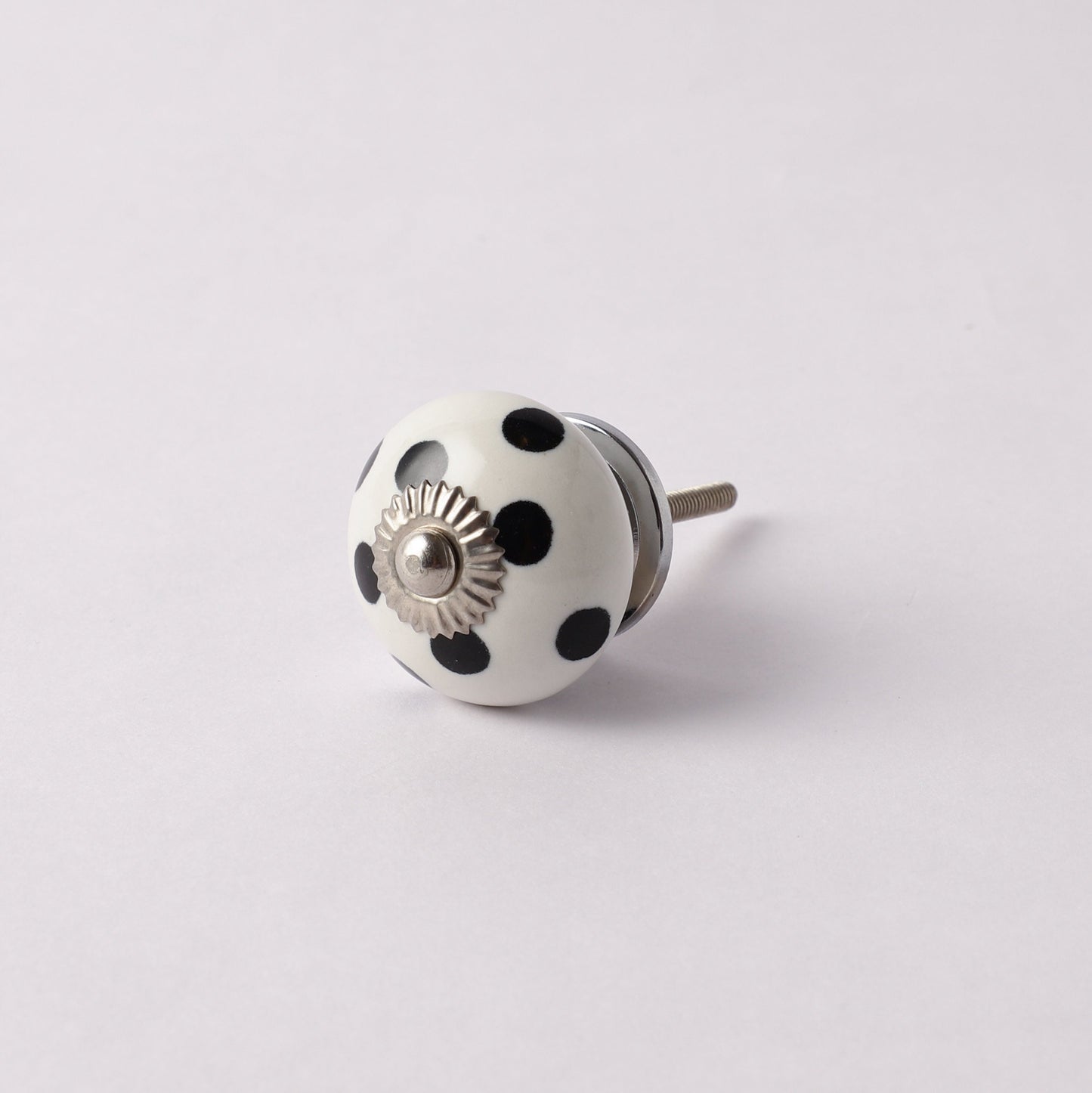 Polkadot Style Ceramic Pull Knob (C19)