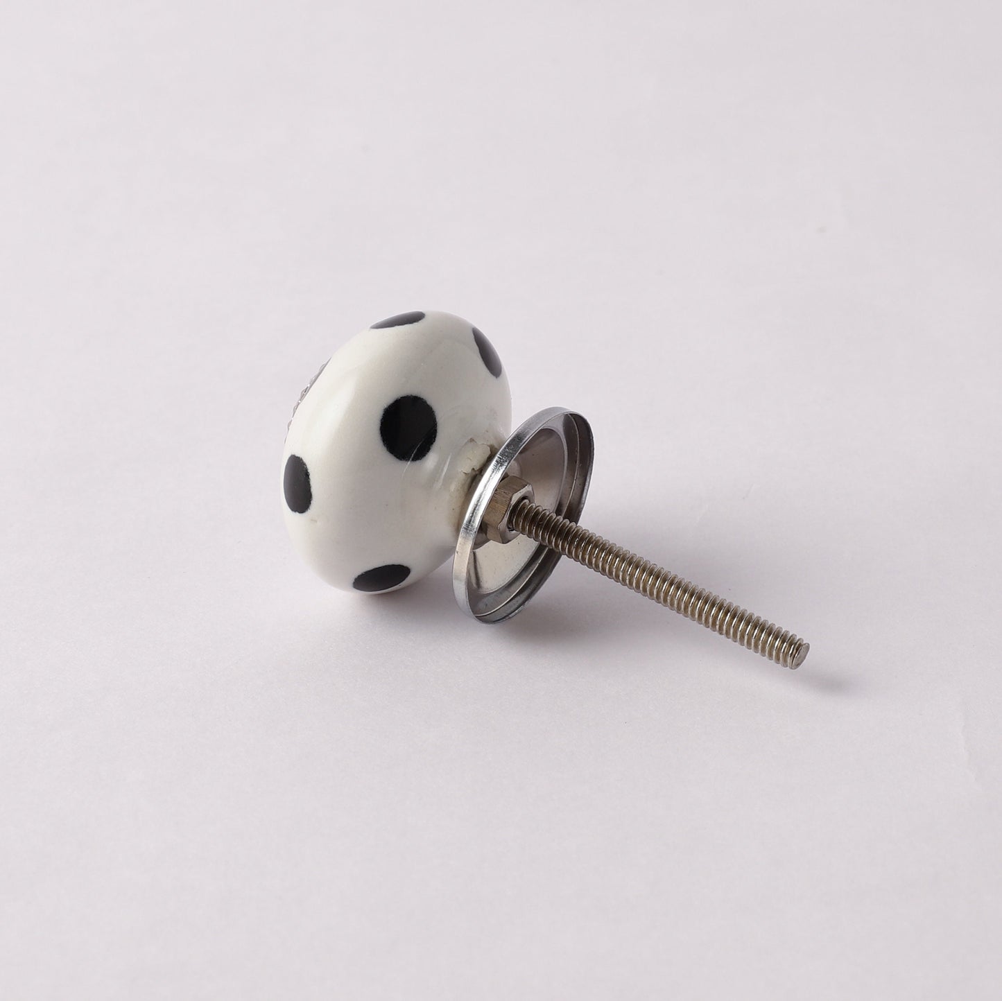 Polkadot Style Ceramic Pull Knob (C19)